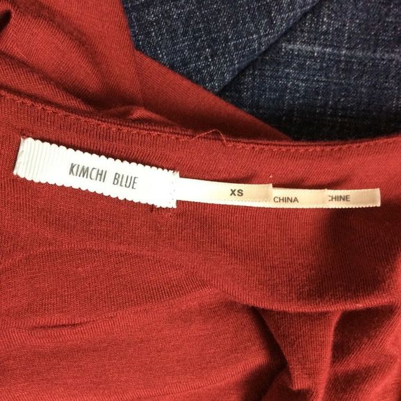 Kimchi Blue Keyhole Open Back Midi Dress Size XS - Picture 8 of 8